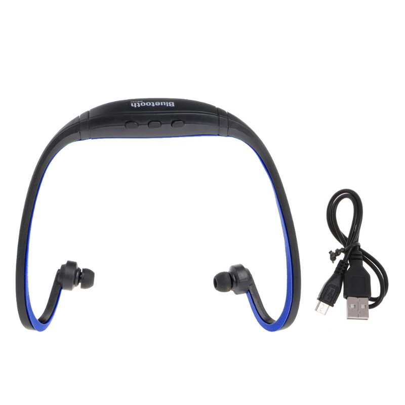 Fone de Ouvido Bluetooth Esportes Música Slot Rádio fm Condução Correndo X5qc Bs19c tf 4 Fones de ouvido