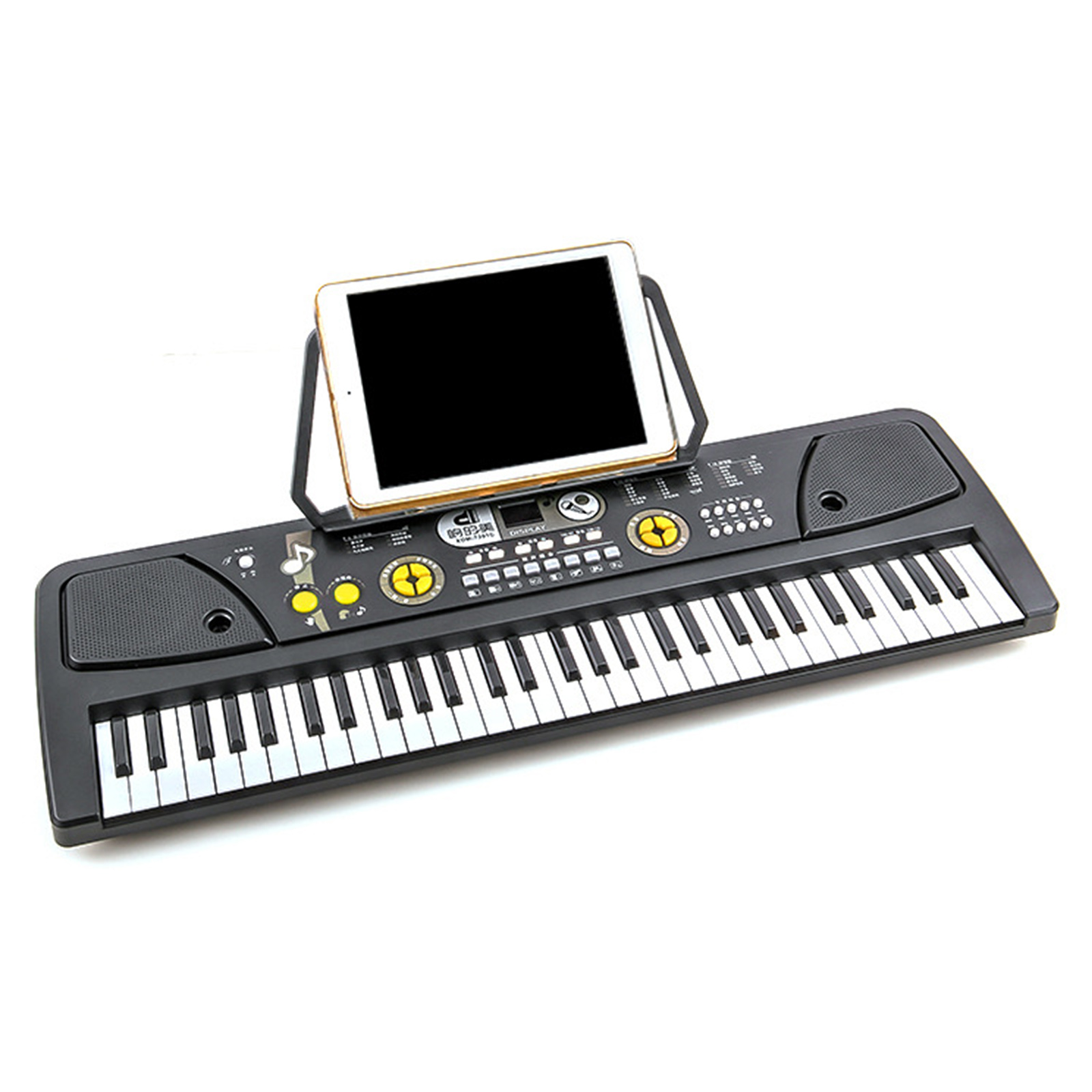 Instrument Kit Plastic Digital Music Piano Keyboard Electronic 61 Keys for Home Teaching Adults Girls