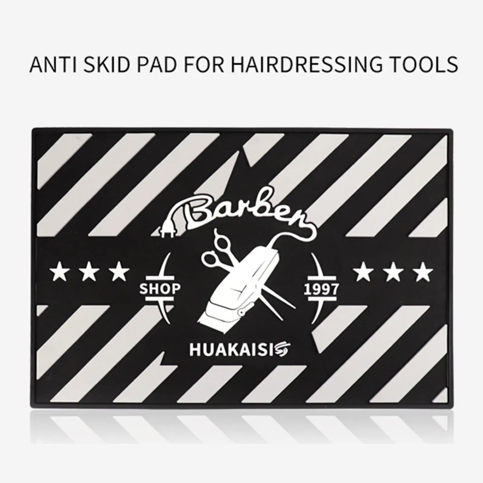 Anti Skid Barber Table Pad Nano PU Wear-Resistant Work Station Silicone Mat for Hair Trimmers Hairdressing Tools Comb Scissors