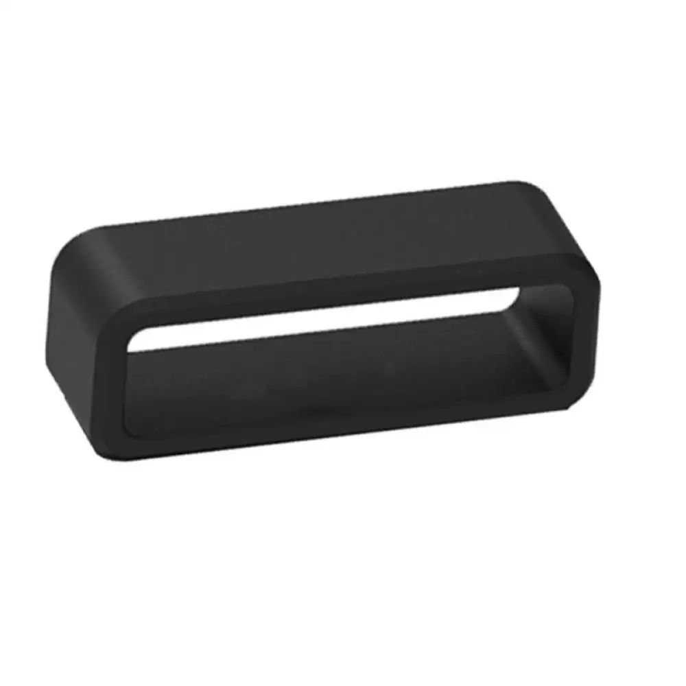 New Black Watchband 12 14 16 18 20 22 24 26 28 30mm Silicone Band Rubber Watch Strap Ring Accessories Holder Locker