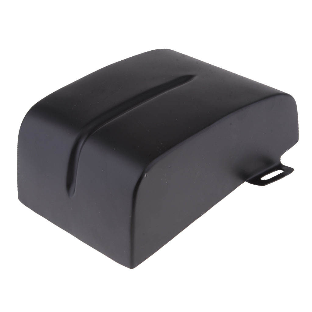 Left Right Matte Black Battery Covers Guard For 2006-2017 Harley  , Street Bob, Super Glide, , 