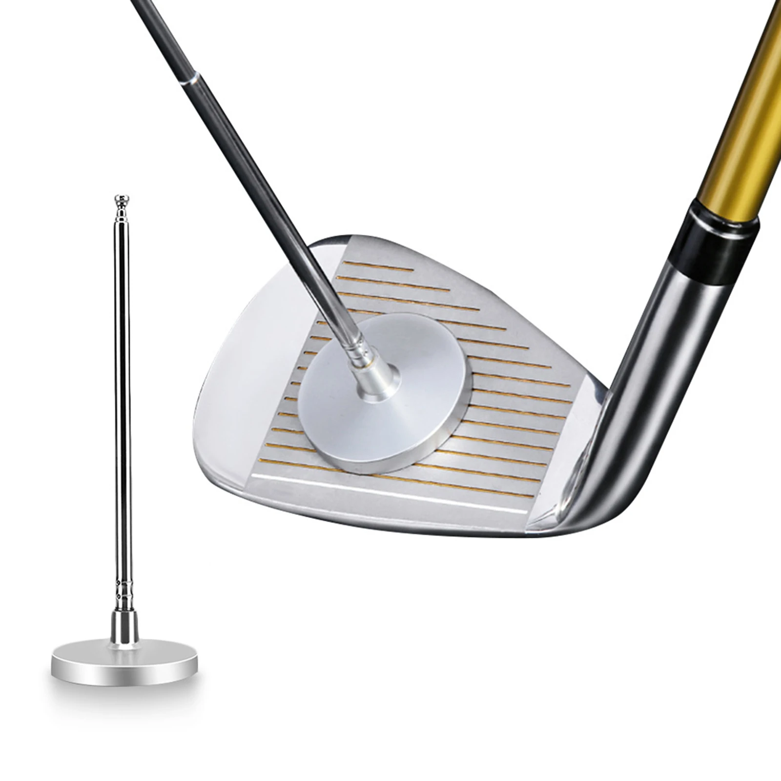 Aluminium Golf Direction Cutting Indicator Golf Training Aids Rod Cutting Exerciser Corrective Practice Exerciser Accessories