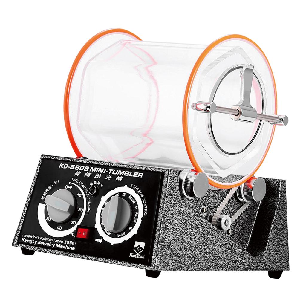 Jewelry Rocks Stones Polishing Machine Drum Rotary Polisher Finisher - 80W 3kg US Plug, Easy to Operate