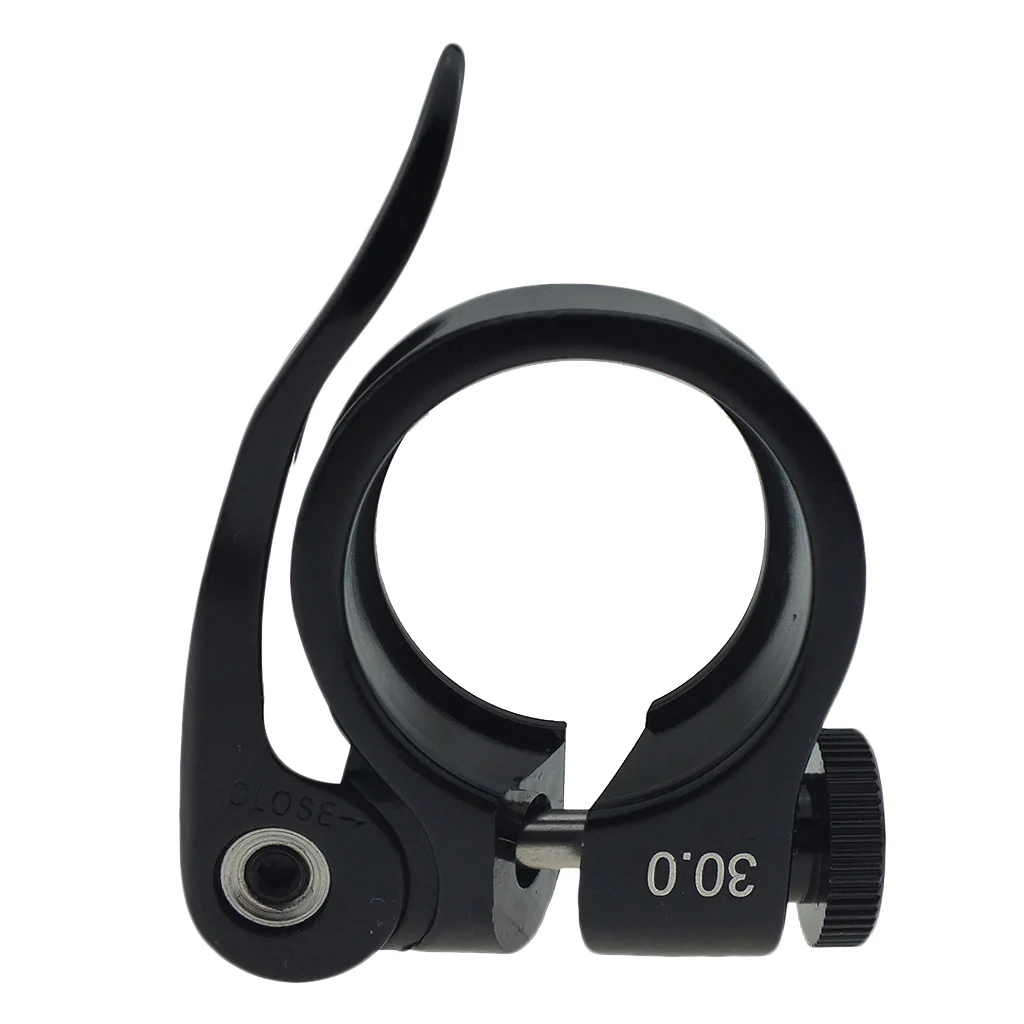 30mm SeatPost Clamp Tube Clip Quick Release Mountain Road Bike Part