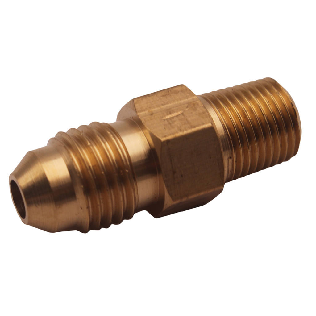 Firm Brass Fitting Oil Gas Adapter Male AN4 -4 1/8