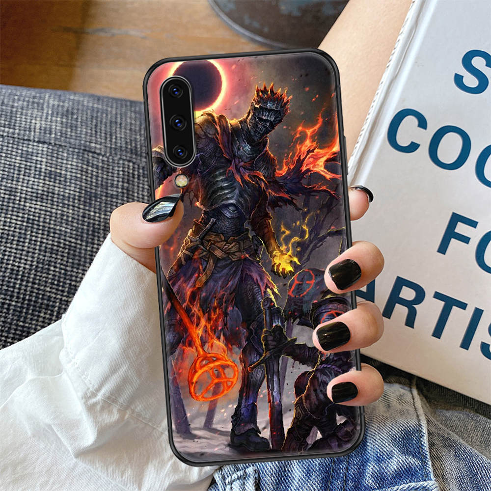 Чехол для телефона в стиле игры Dark Souls для Samsung Galaxy A 10, 12,  20E, 21S, 30, 32, 40, 50, 51, 52, 70, 71, 72, 5, 6, 7, 2016, 2018, Черный  силиконовый чехол | AliExpress