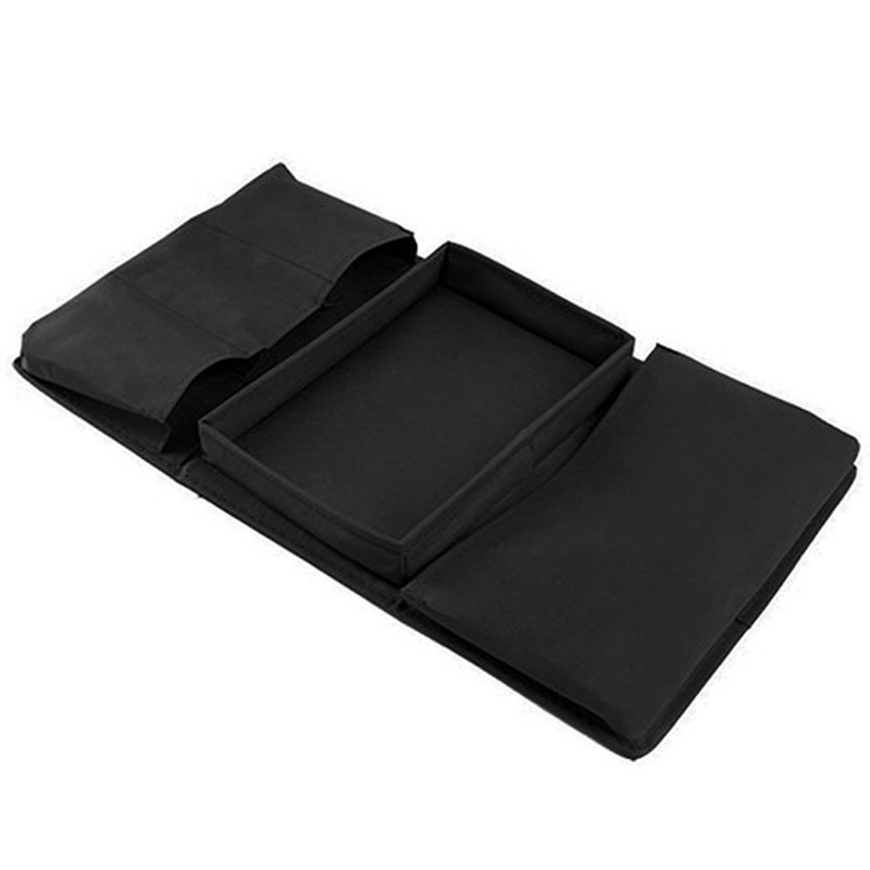 Arm Rest Organizer, Suporte superior, Saco organizador de controle remoto, 4 bolsos