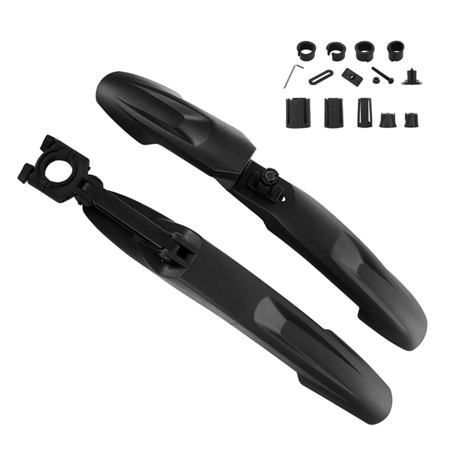 Bike Mud Guard Mudguards Mountain Bicycle Front Rear Adjustable Mudflap for Road BMX