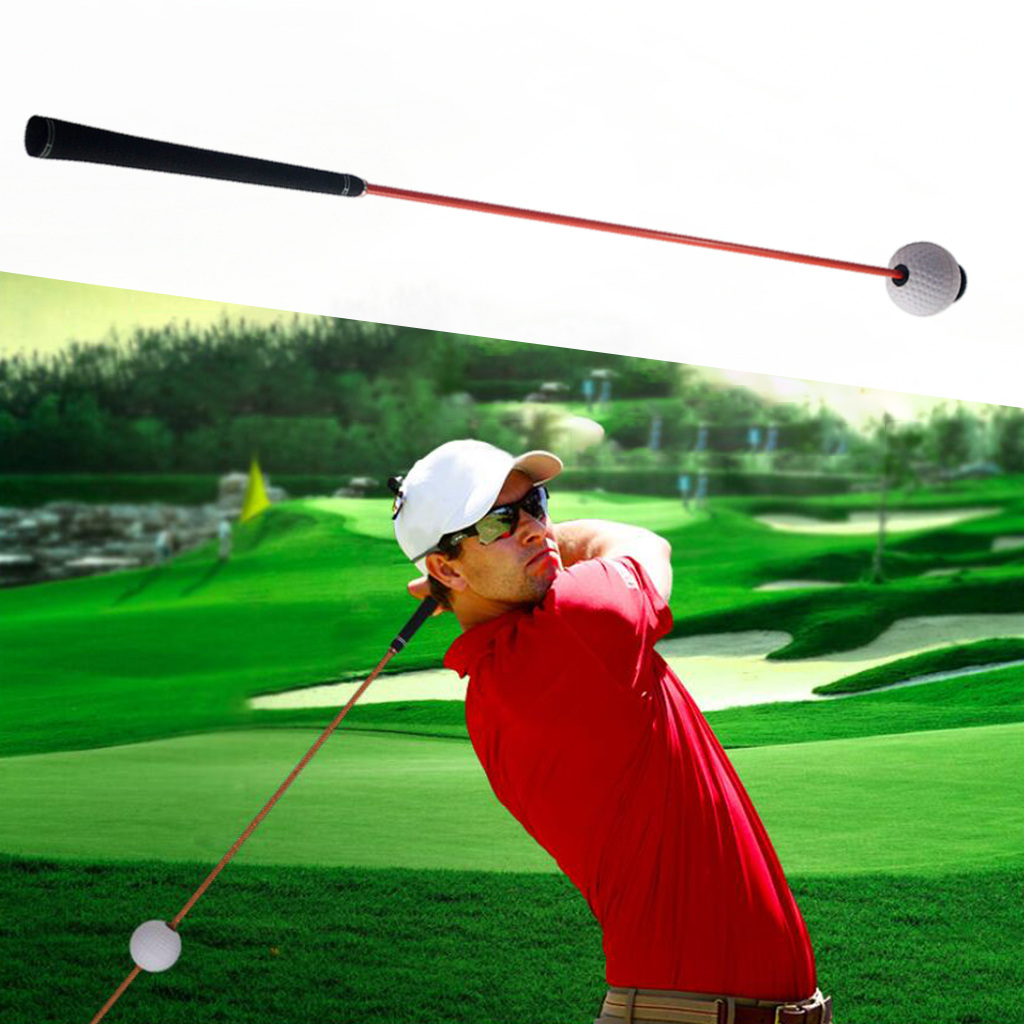 100cm Golf Practice Swing Aid Tool Beginners Auxiliary Training Equipment Swing Exercise Stick Indoor Outdoor Golf Equipment