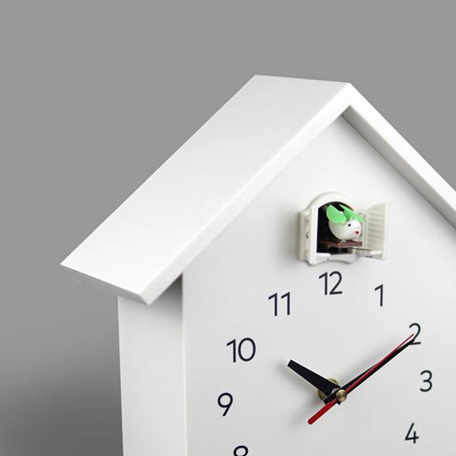 Digital Cuckoo Clock Bird House Wall Clock Tabletop School Livingroom Clock