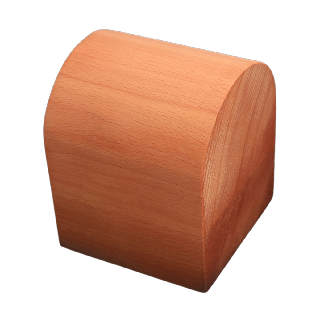Beech Wooden Hand Leather Band Strap Folding Tool Printing Tool Hand Craft