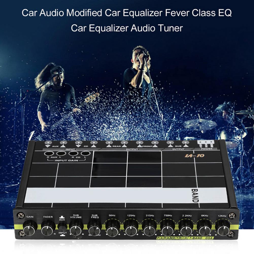 Title 6, Audio Equalizer High Sensitivity Universal ABS ...