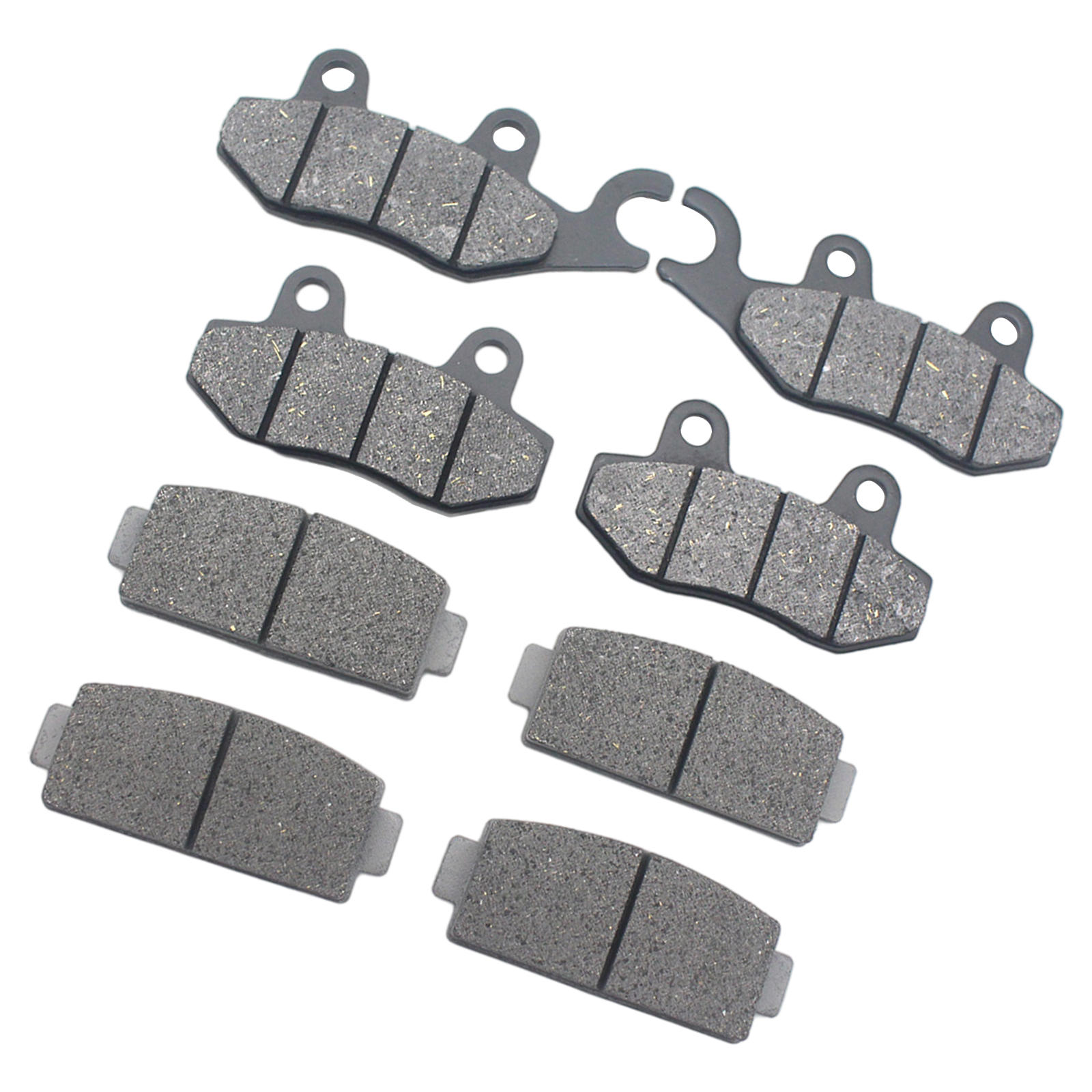 Front Rear Motorcycle Brake Pads for CF 500 600 800 Installation Brake System for Z-Force Z6 Z8 Replaces Part Fit for CF Moto