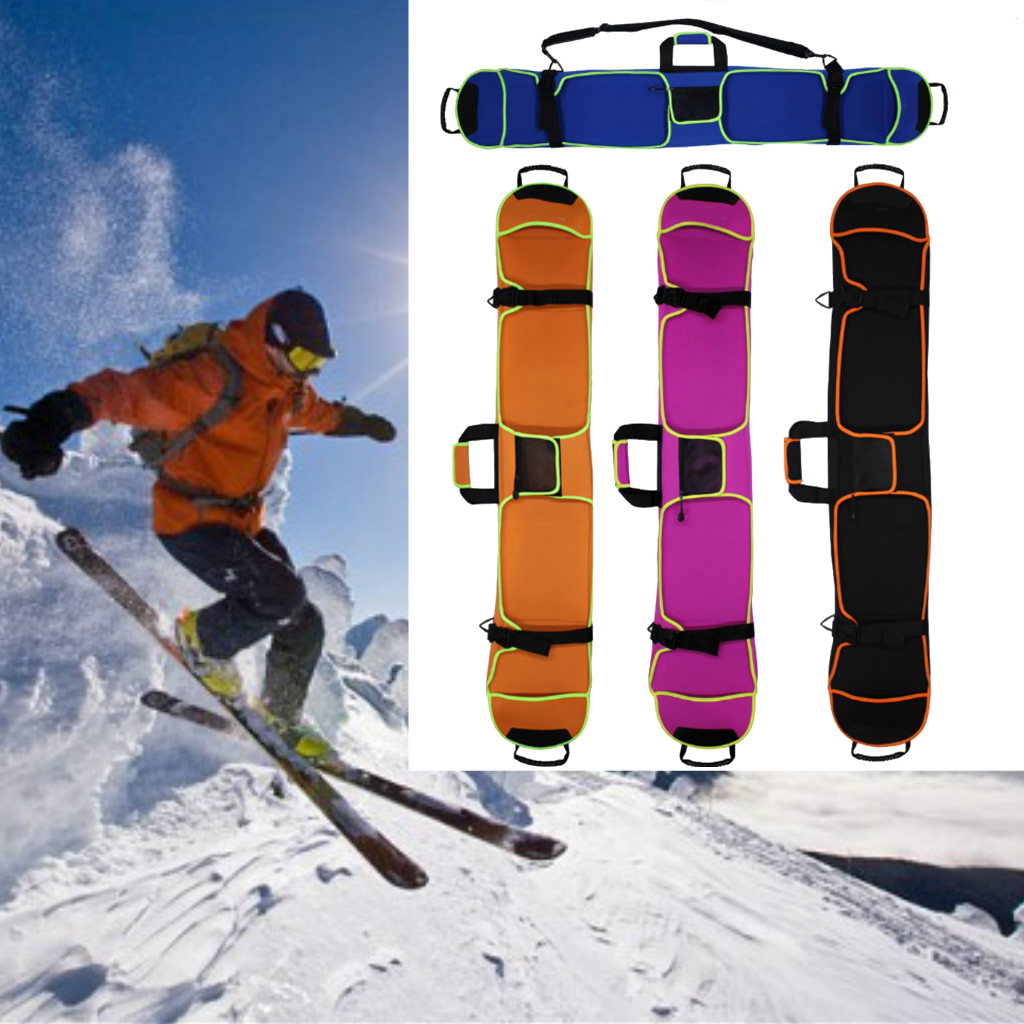 New Snow Board Skiing Ski Snowboard Bag Holdall Carry Case Shoulder Bag 145cm Protective Cover Sleeve Snowboard Protection