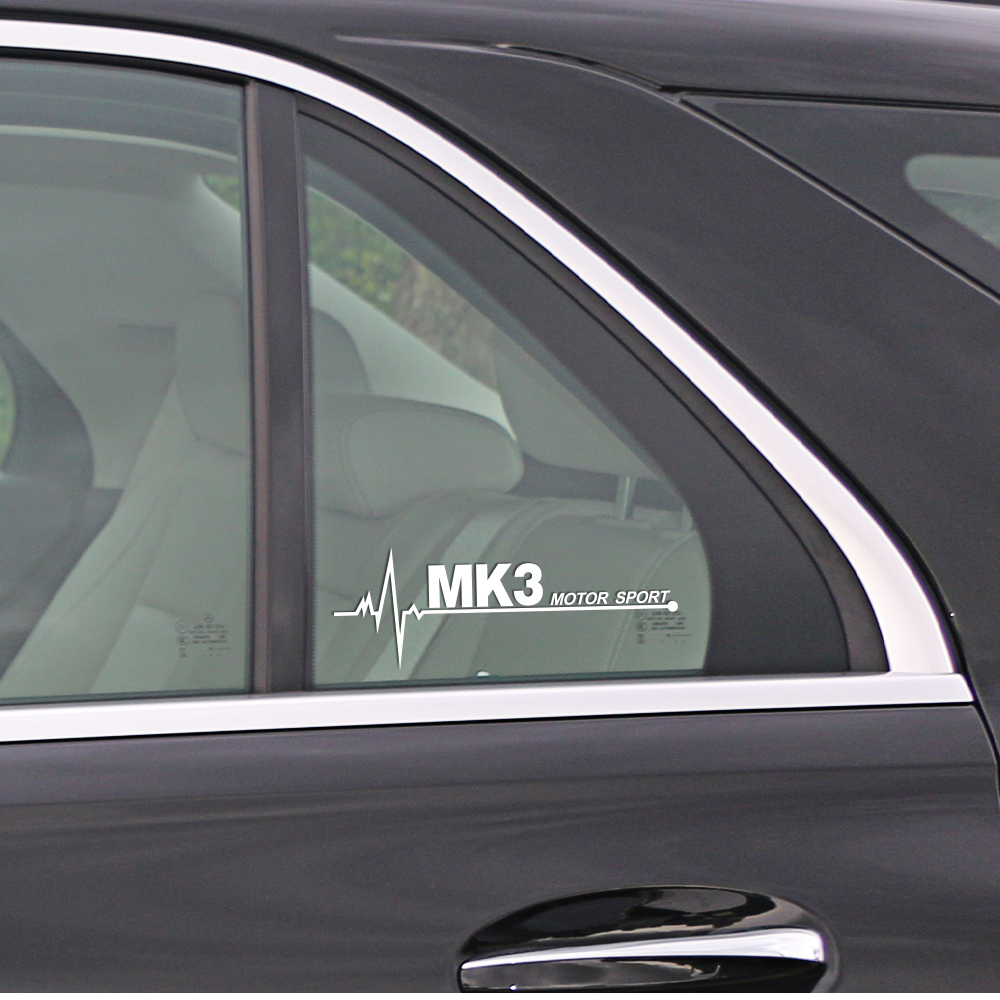 For VW Volkswagen Golf Mk4 Mk2 Mk7 Mk5 Mk6 Mk3 Mk8 Car Side Window Stickers Auto Exterior PVC Decals Styling Accessories