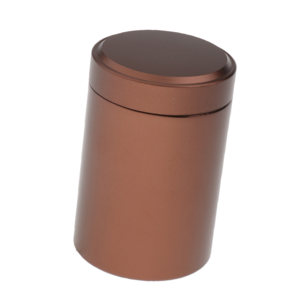 Aluminum Capsule Holder Waterproof Pill Box Container Tea Trolley