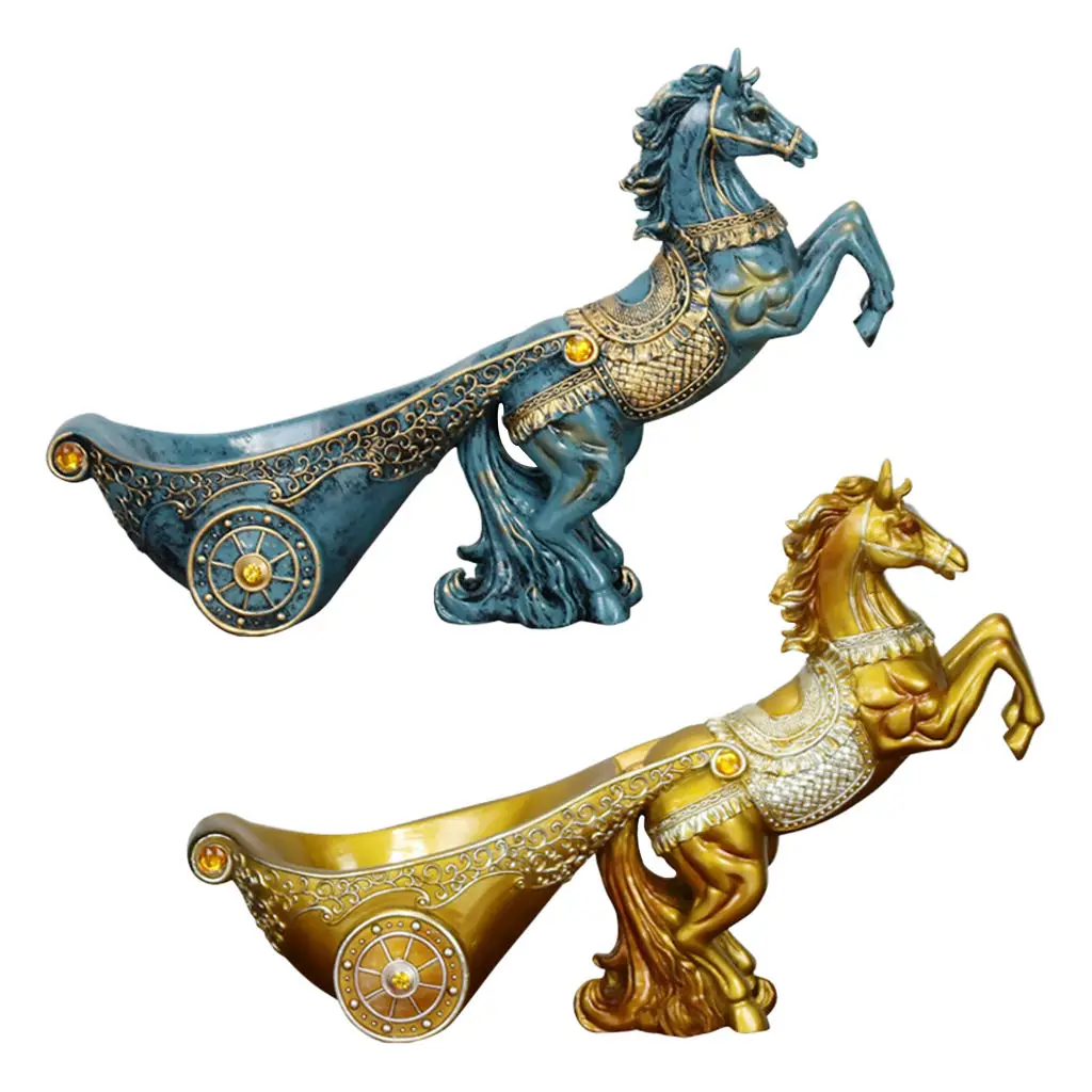 Resin Horse Wine Rack Display Stand Free Standing Champagne Holder for Table Top Kitchen Table Centerpiece Barware Accessories