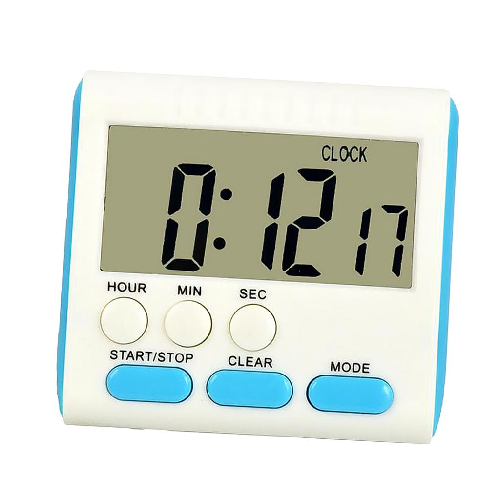 Professional Digital Kitchen Timer Count down or Countup Alarm Magnetic 4 Colors