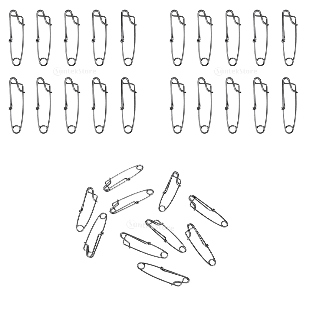 30Pcs Longline Snap Clips High Strength Float Line Tuna Clip Fishing Tackles
