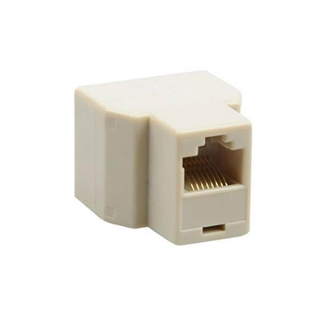 50pc Gigabit RJ45 Network Splitter 1000Mbps 1 to 2 Ways Online  Simultaneously Lan Ethernet Splitter Gigabit Network Coupler - AliExpress