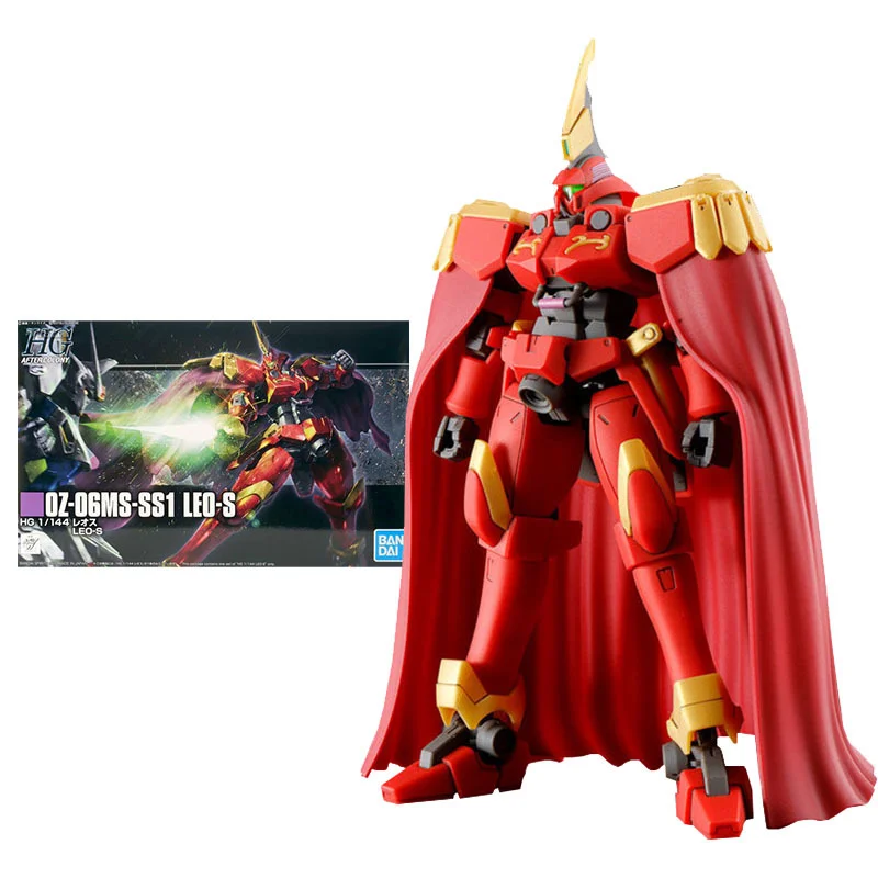 Bandai Gundam Model Kits Anime Figures PB Limited HG 1/144 OZ-06MS-SS1 LEO-S Original Gunpla Anime Action Figures