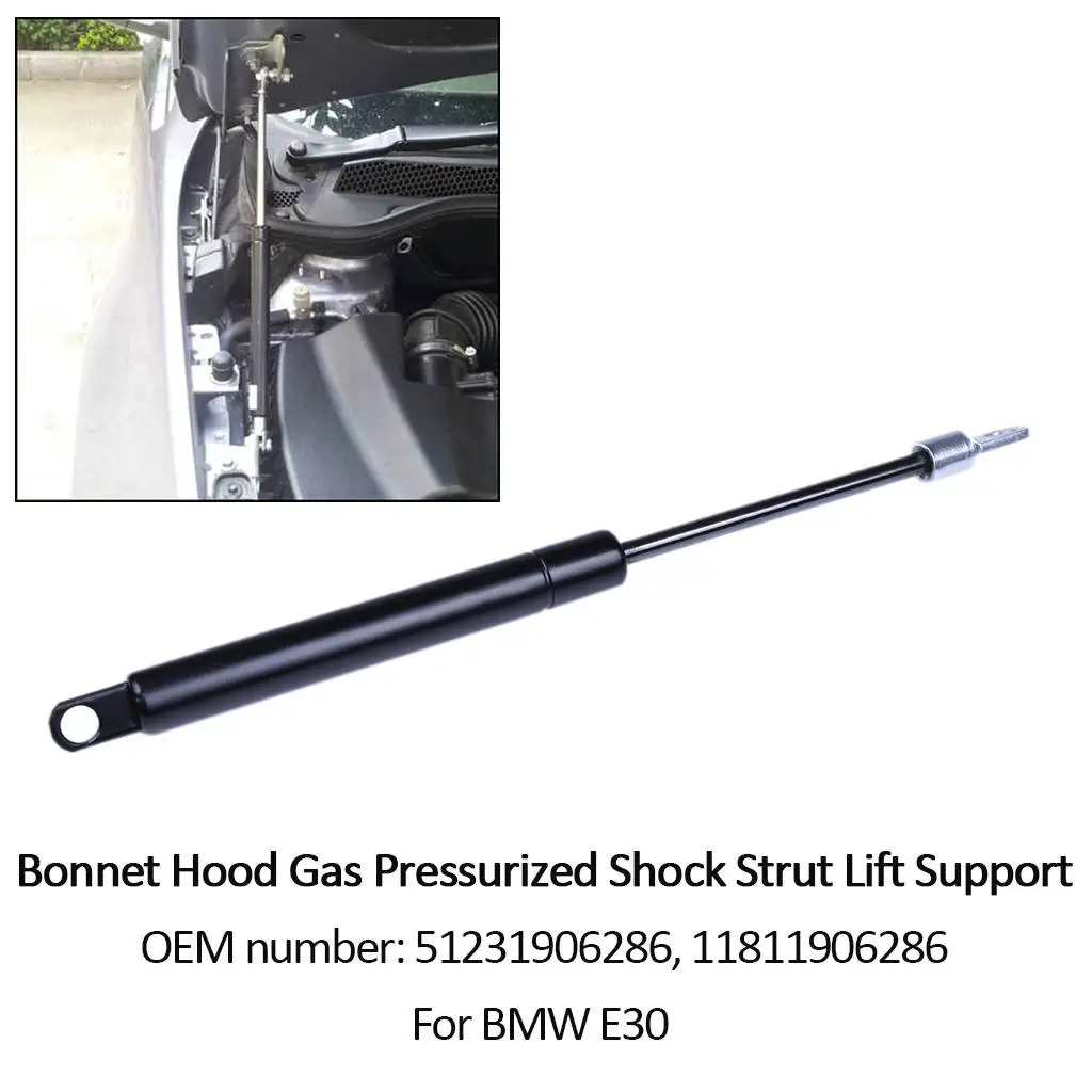 1PCS Front Hood Strut Lift Support Gas Spring Shock For BMW 3 E30 318i 325i