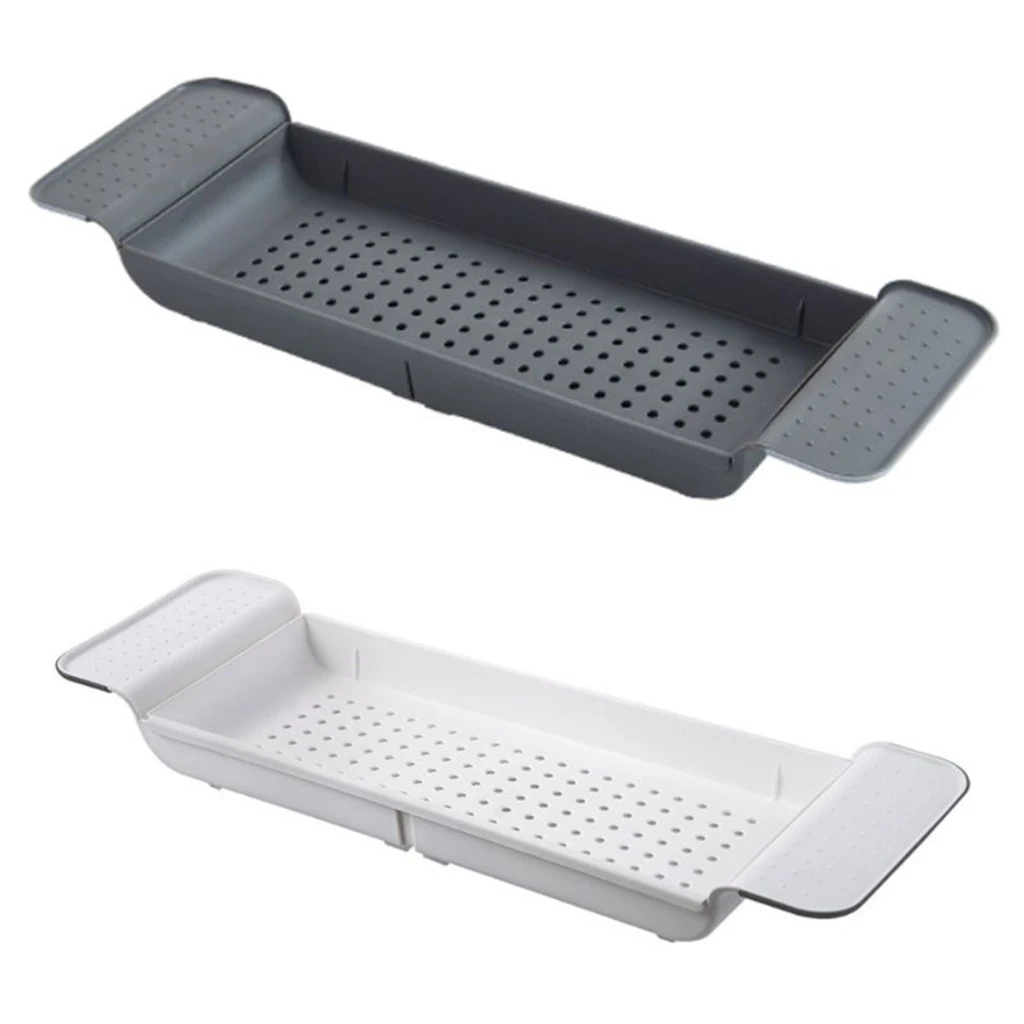 Bath Caddy Tray Multifunctional Organizer Tray Bath Tub Tray Bridge Holder for Bathroom Shower Luxury Reading