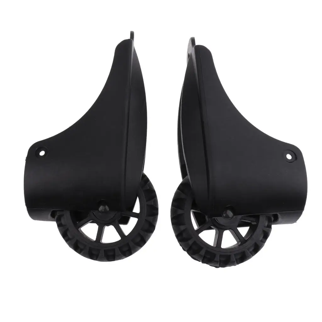2X Universal Suitcase Luggage Roll Replacement Wheels for Travel Cases Trolley