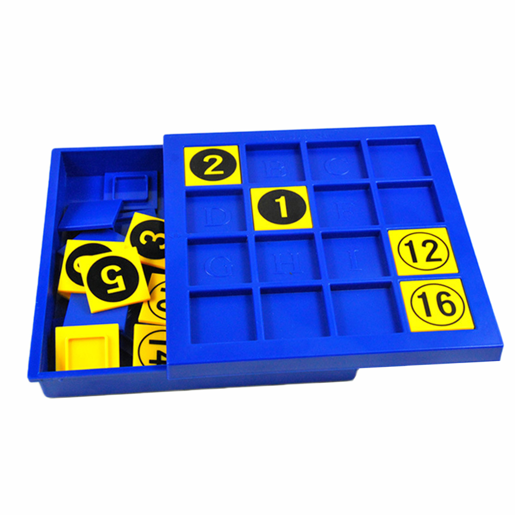 Pack of 16 Sudoku Board Puzzle Game Digital Chess Block Learning Board Games