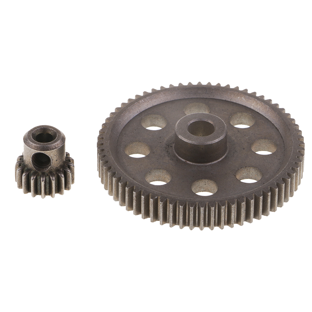 11184 Steel Metal Main Gear Motor Pinion Gears 17T/64T for 1:10 RC HSP 94111 94123 94111 PRO RC Truck 11184 Steel Metal Main Gear Motor Pinion Gears 17T/64T for 1:10 RC HSP 94111 94123 94111 PRO RC Truck