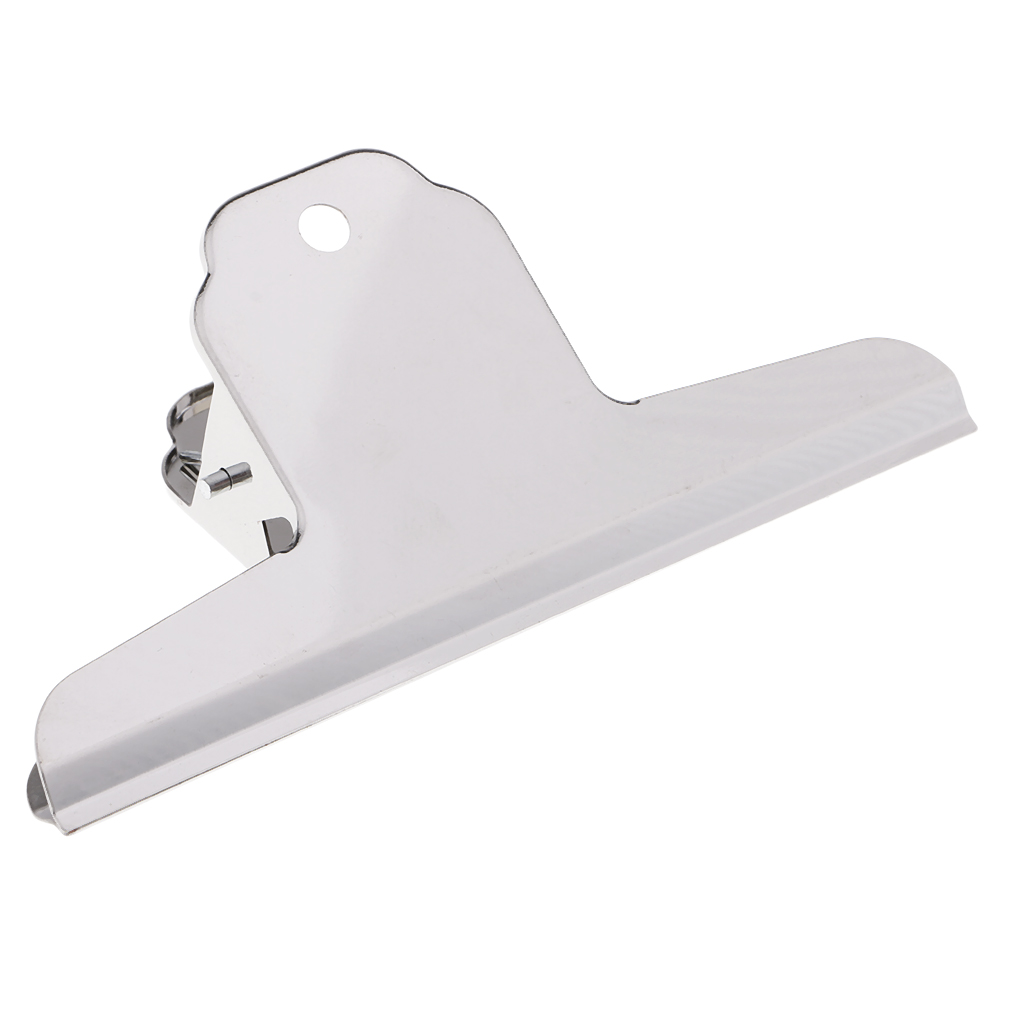 Single Multifunction School Home Office Clips Heavy Duty Stainless Steel Clips Binder Clip File Clips Sturdy Super Strong