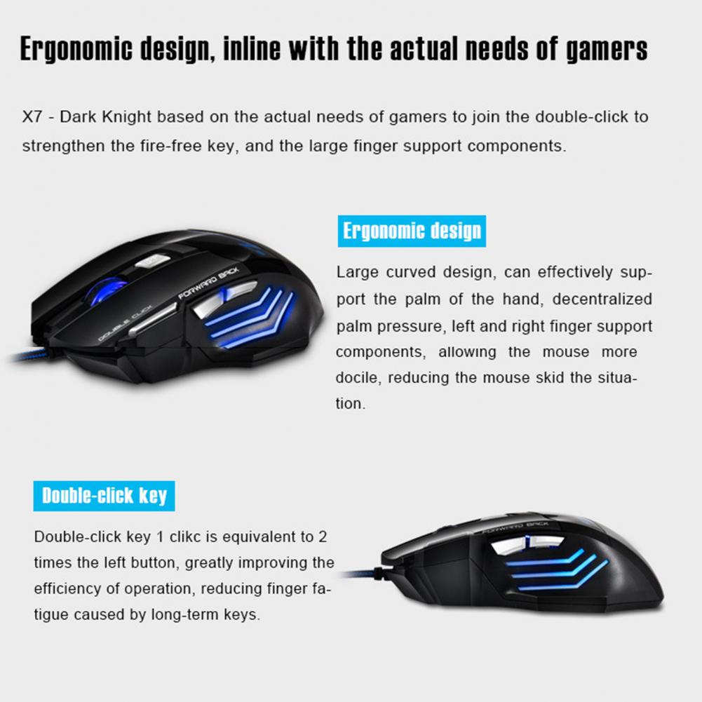 x7 dark knight mouse