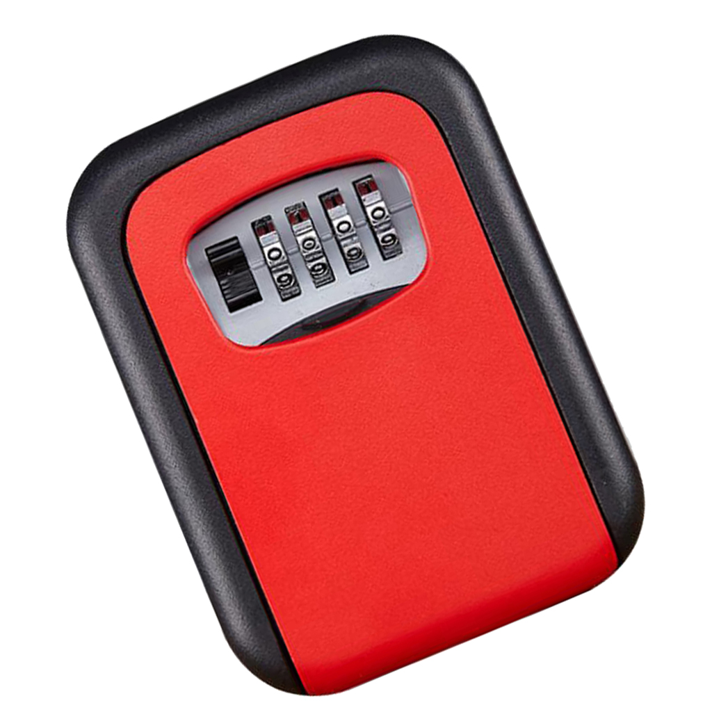 Key Storage Box Organizer for Keys with Mechanical Lock Indoor & Outdoor