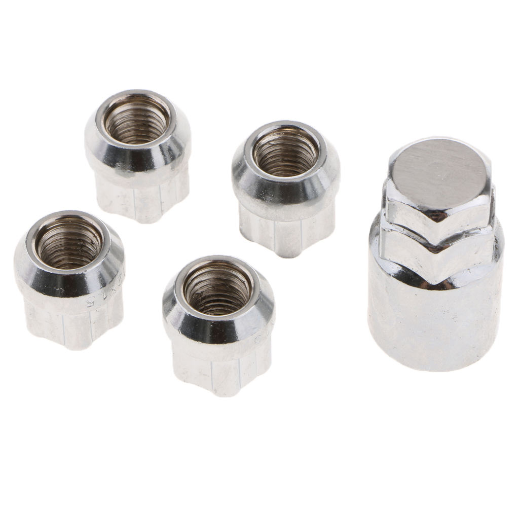 4pcs 12x1.5 Factory Style Replacement Chrome Lug Nut Wheel Locks Fits for Toyota