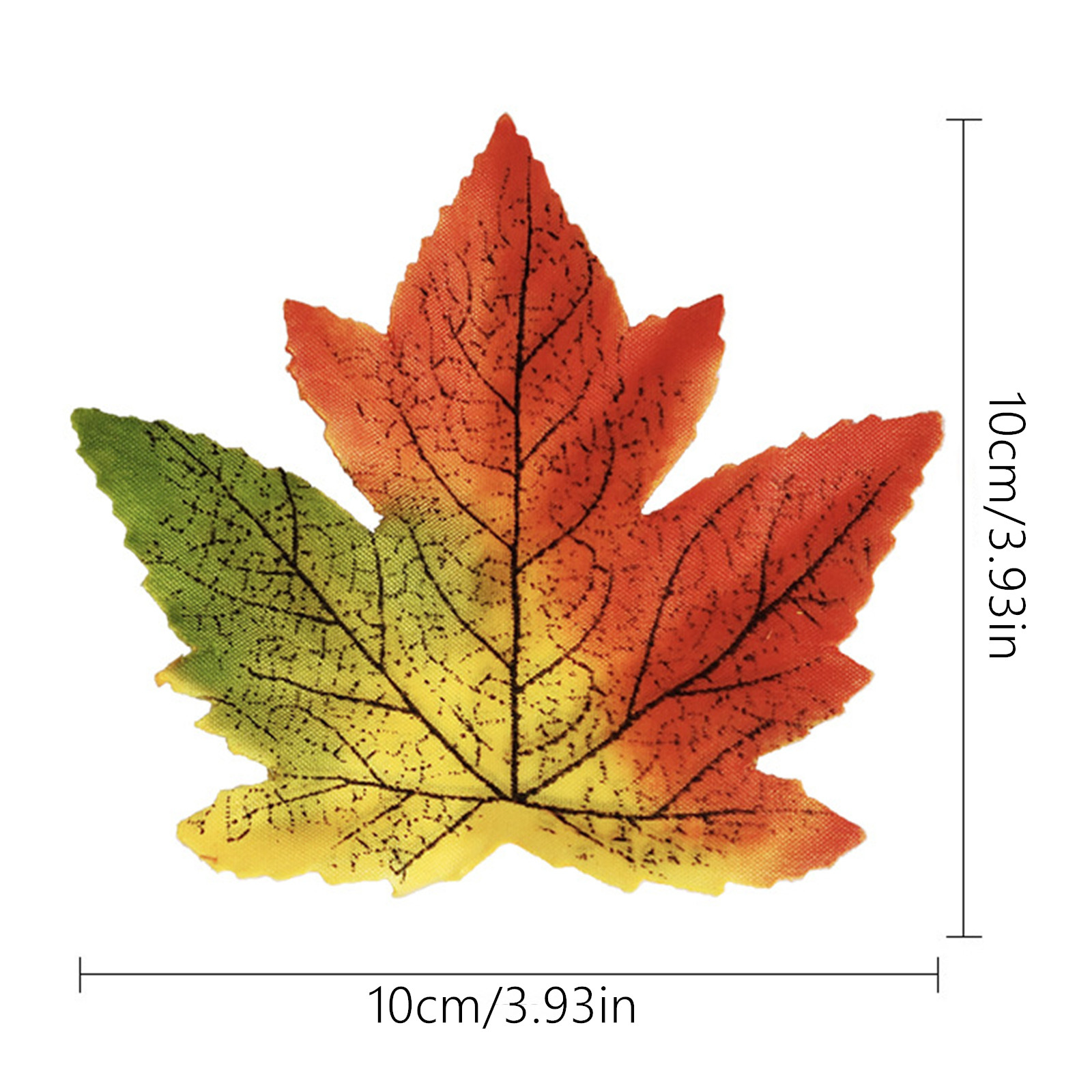 50 шт., декоративные кленовые листья для украшения дома