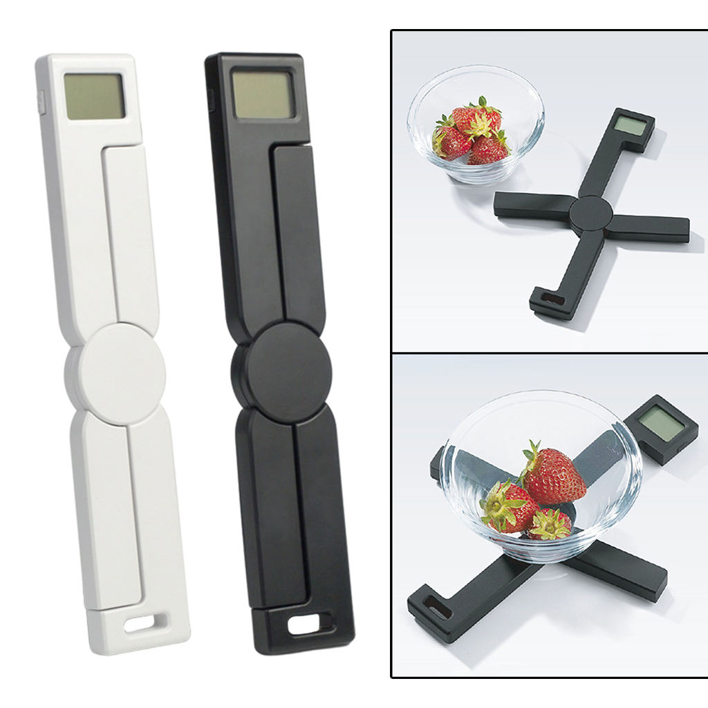 Folable Kitchen Scale LCD Display Precision Small Food Scale Coffee Scale