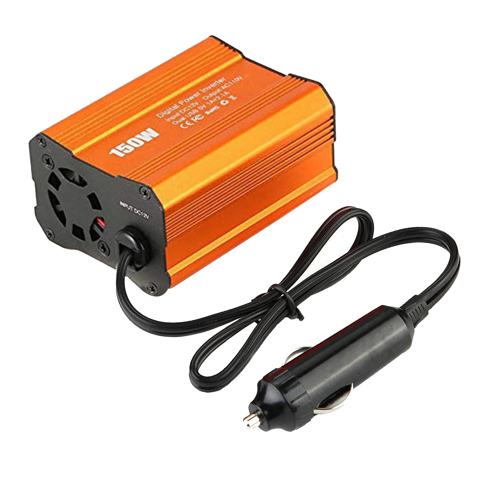 150W Car Power Inverter inversor DC 12V To AC 220V 2.1A Dual USB Ports Car Charger Adapter