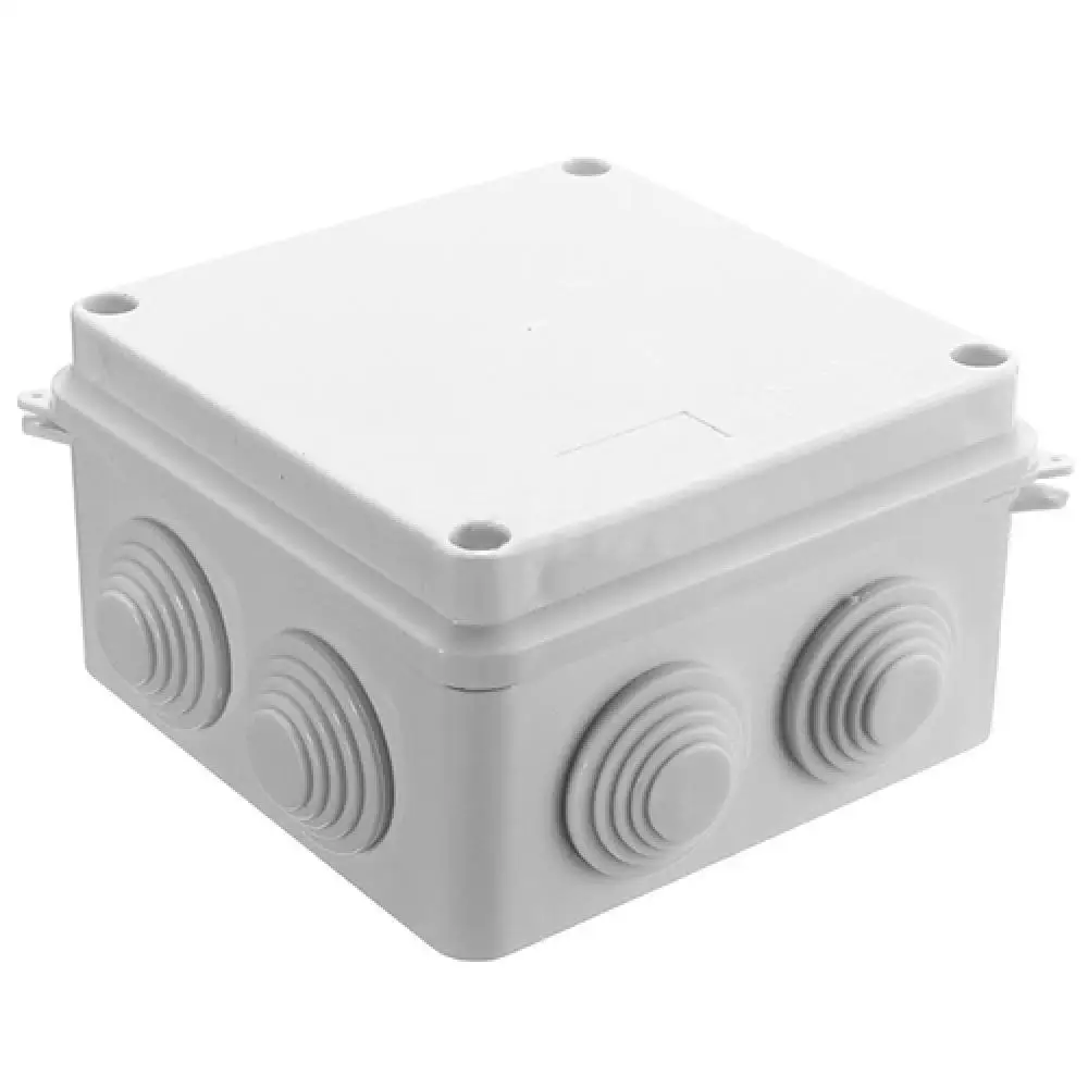 IP JUNCTION BOX TERMINAL WEATHERPROOF IP55 WHITE/BLACK FOR INDOOR OUTDOOR CCTV 