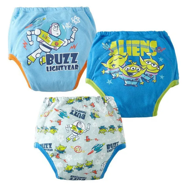 3Pieces/Lot 1-3Y Children Underwear Newborn Baby Boys Girls Cotton Boy  Panties Cartoon Car Pattern Infant Panties Training Pants