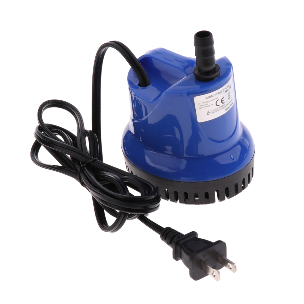 360 Degrees Submersible Water Pump for Fish Tank 103 x 82 x 93mm US plug Fish Tank Filter Oxygen Fountain Water Pump