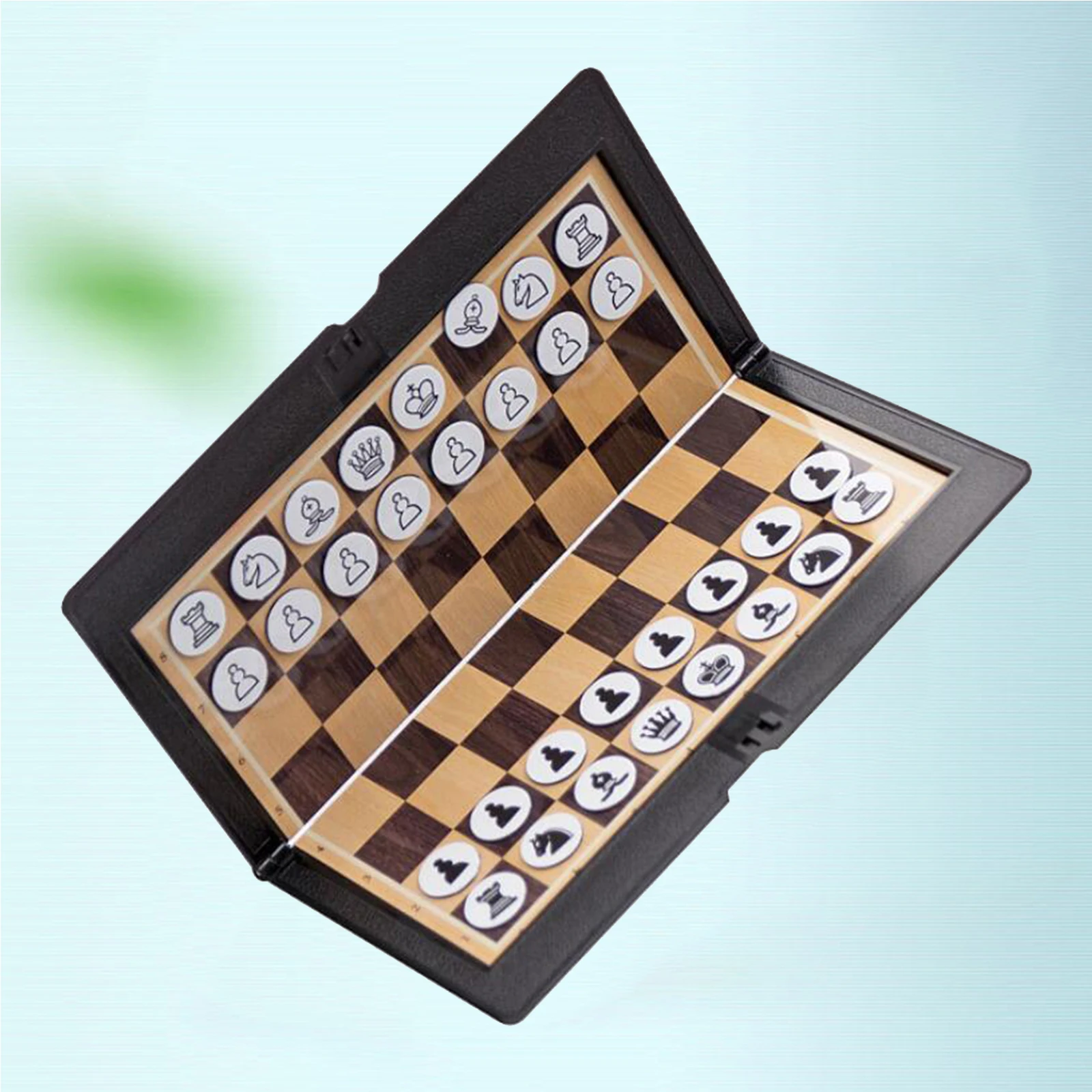Magnetic Folding Chessboard Wallet Chess Set Portable Travel Family Party Chess Set International Chess Game
