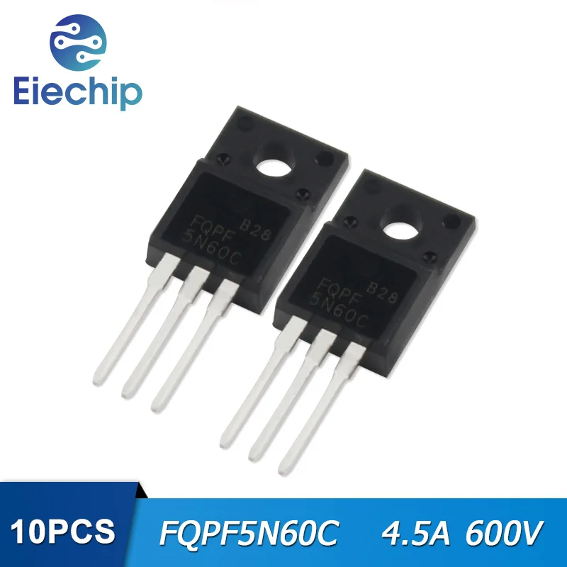FQPF5N60C 5A 600V MOSFET Field Effect Transistor TO-220F Transistoren 