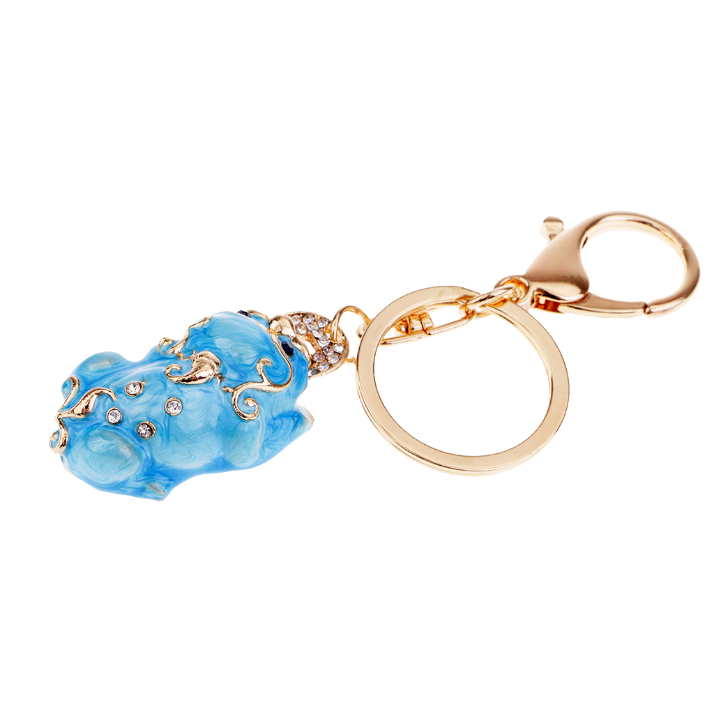 Pi Yao/Pi Xiu Metal Keychains to Attract Wealth Luck Car Women Bag Key Rings