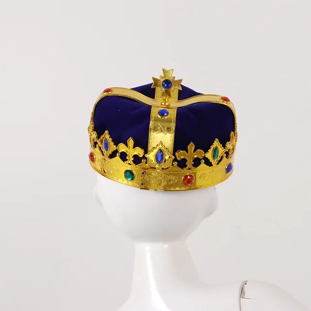 ADULTO Corona personalizzata del re/Corona del cavaliere/Corona del  principe/Corona in feltro -  Italia