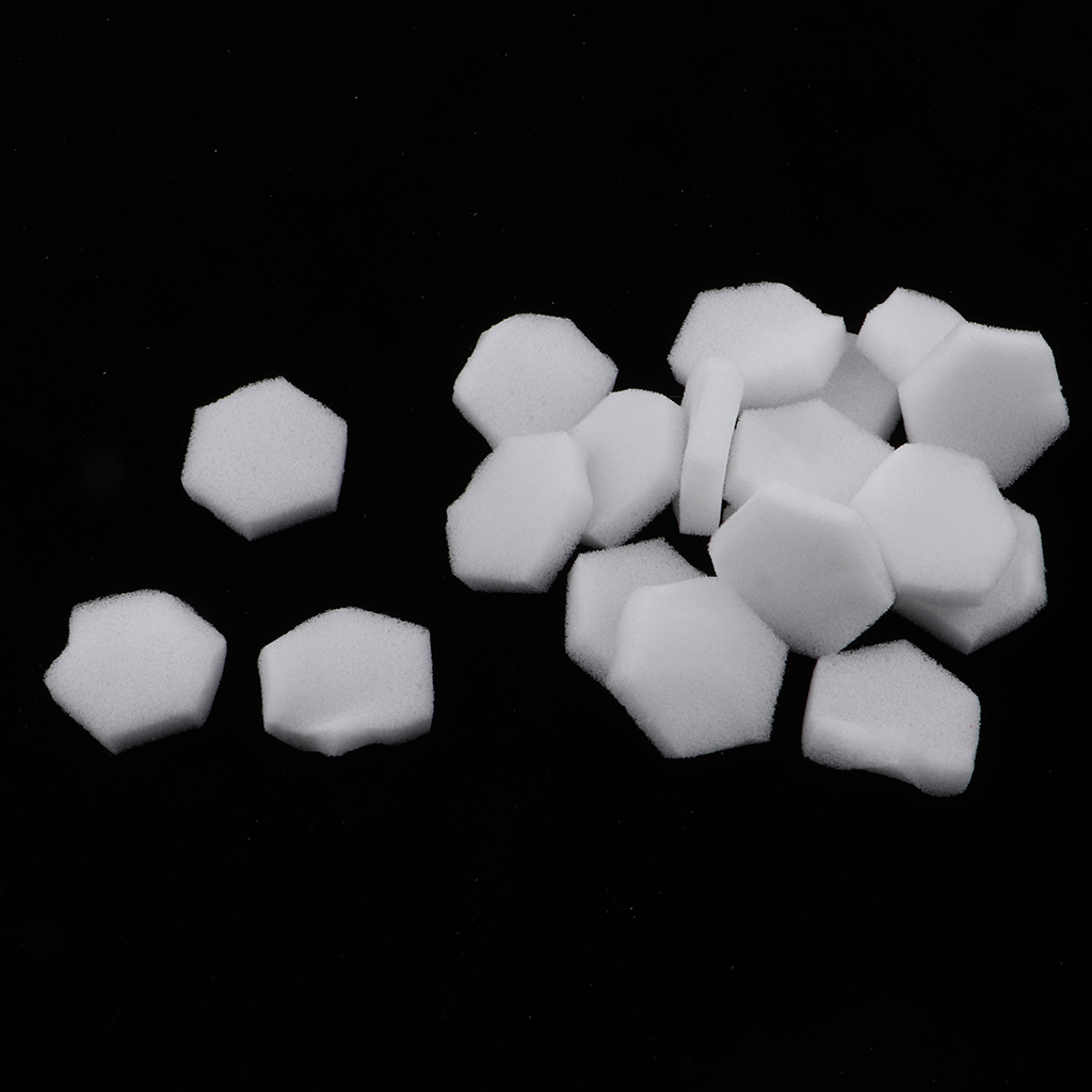 80 Pieces Nails Stamping Sponges Kit Ombre Nail Art Stamping Kit Magic Tools