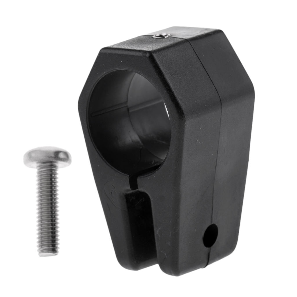 MagiDeal Bimini Top Jaw Slide Black Nylon Round Tubing Hardware Fits 1