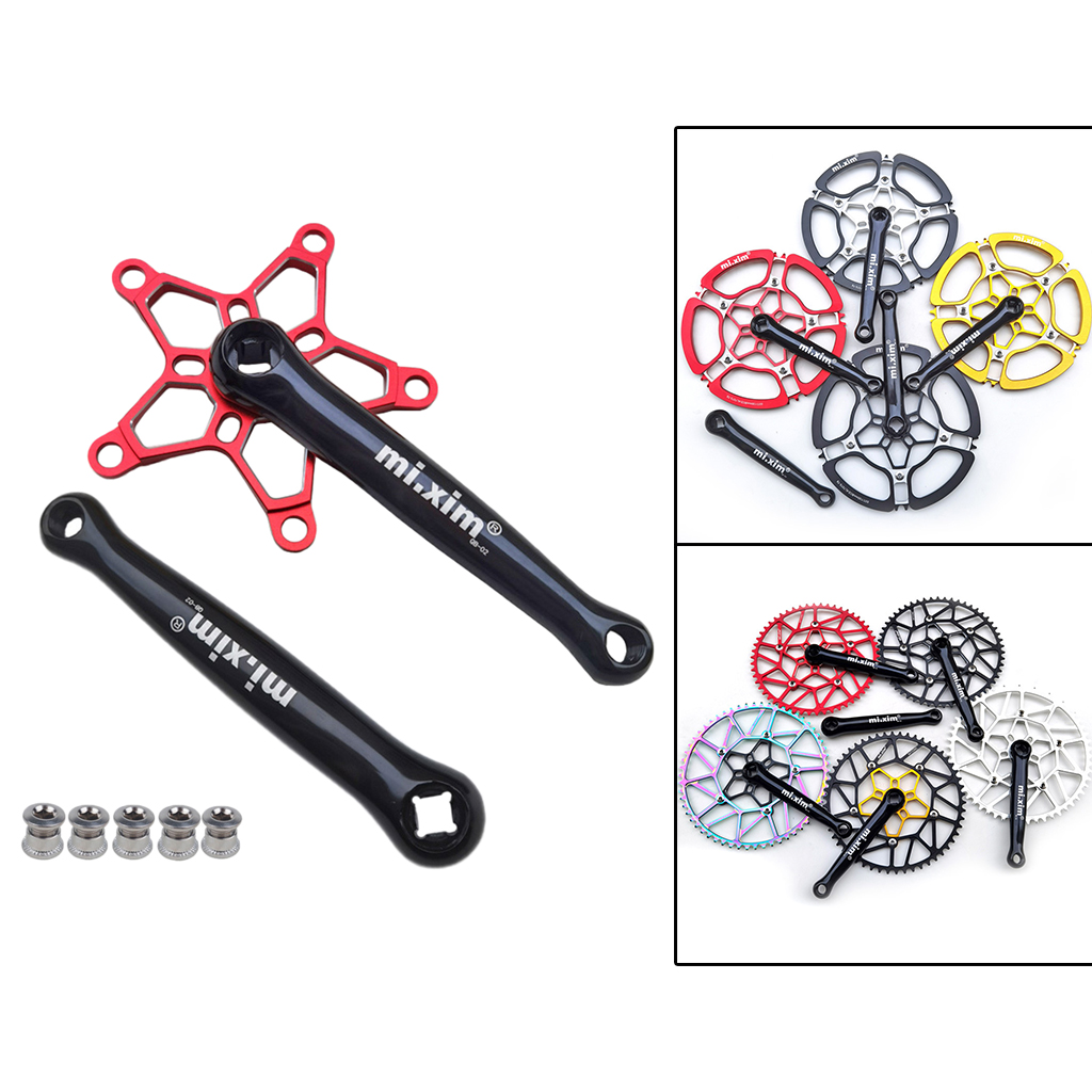 Ultralight Bike Crank Set Mountain Road Bicycle Crank Arms Repair Parts