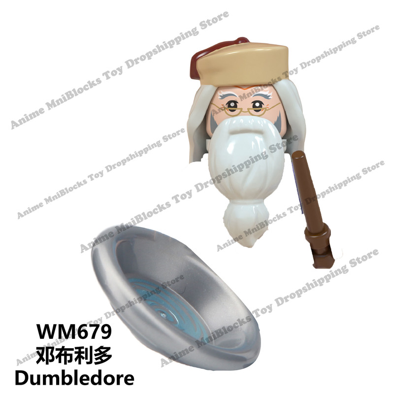WM6040 WM6041 WM6059 Movies plastic Harried mini bricks action figure building blocks Assembly Toys for children birthday gifts