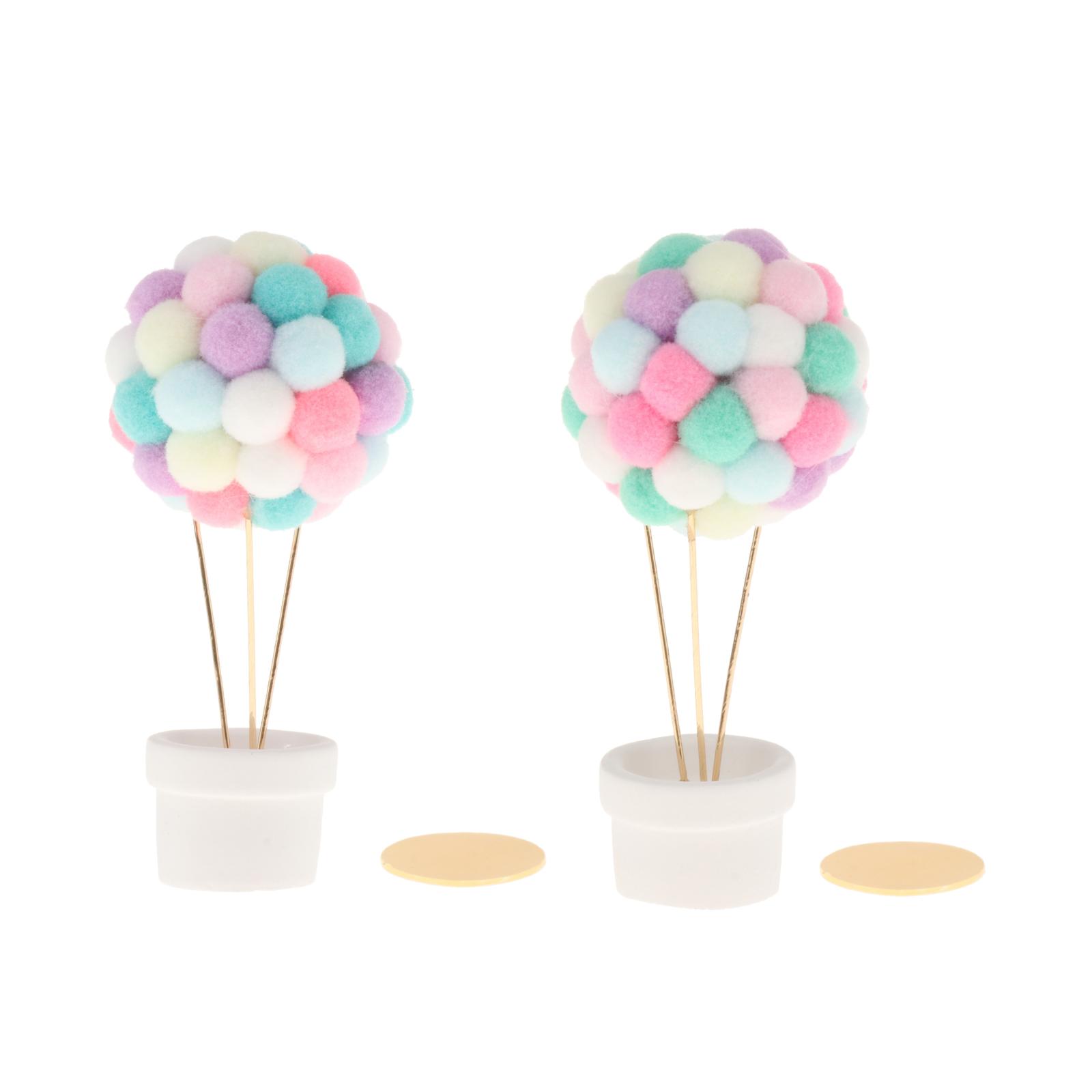 Nodding Balloon Car Ornaments Interior Romantic Color Console Decoration Home Decoration