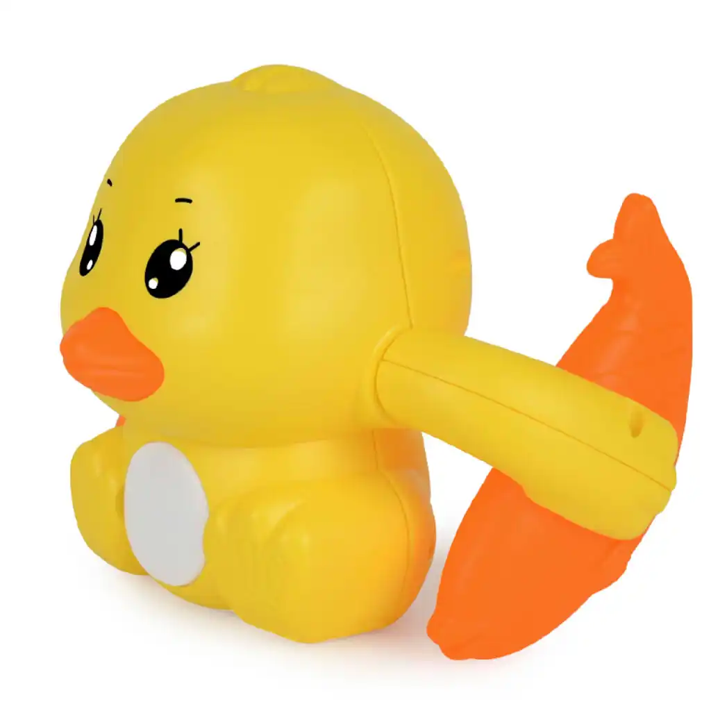 New Baby Voice Control Rolling Duck Toy Walk Brain Game Crawling Electric Toys Flip Duck Children`s Toys